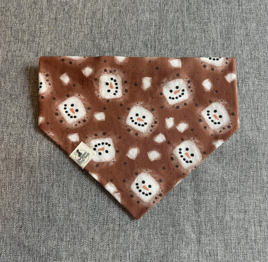 Snowman Hot Chocolate Bandana