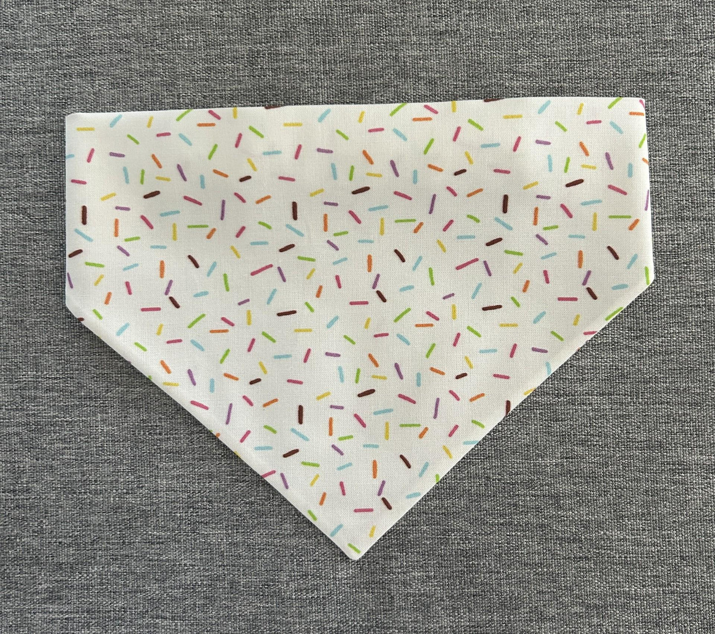 Rainbow Sprinkles Dog Bandana, Celebration Pet Accessories