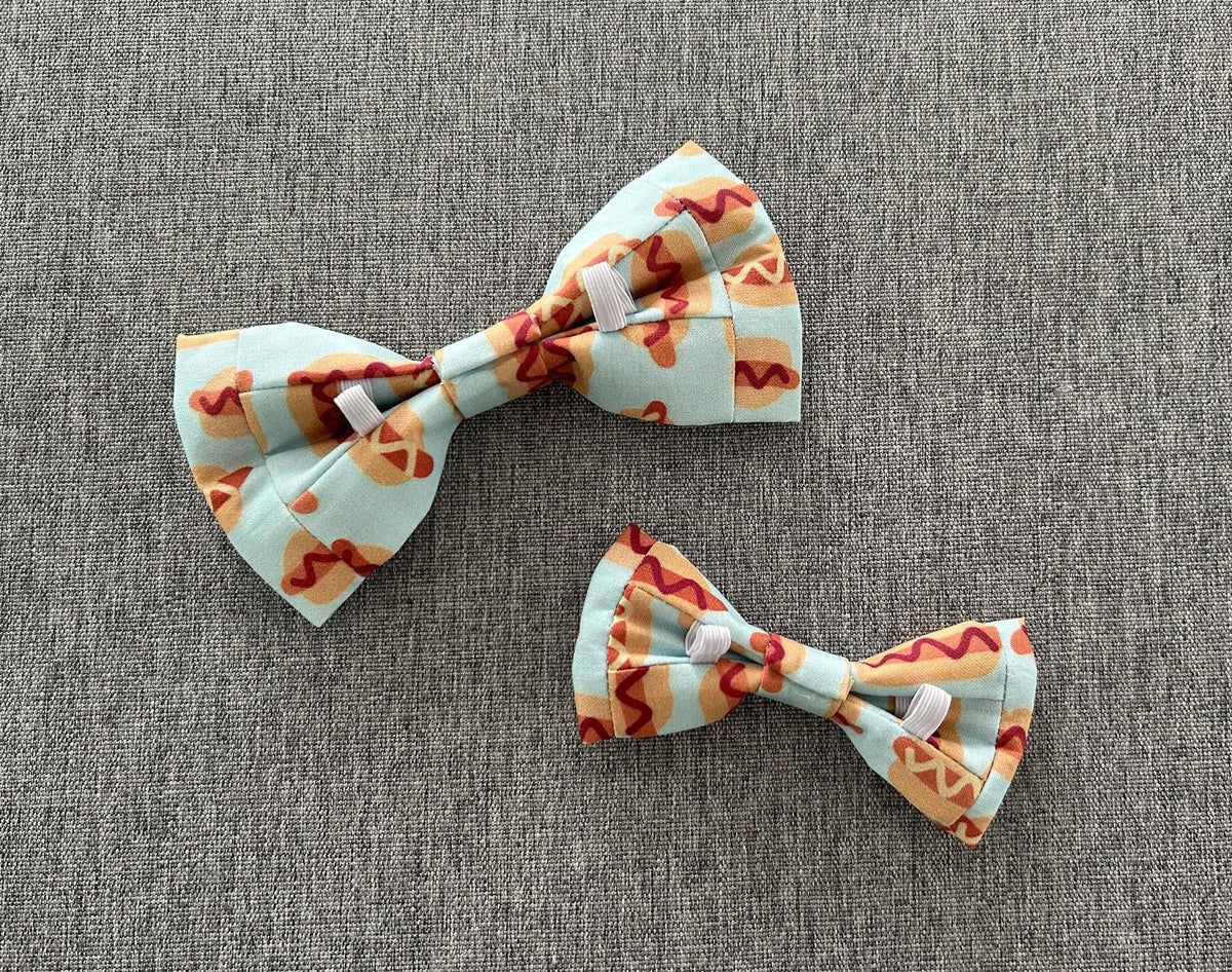 Hotdog Dog Bowtie