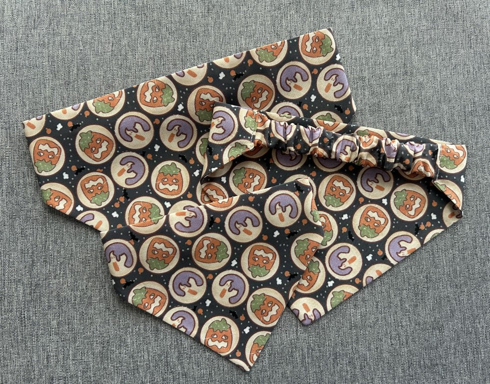 Halloween Cookie Bandana