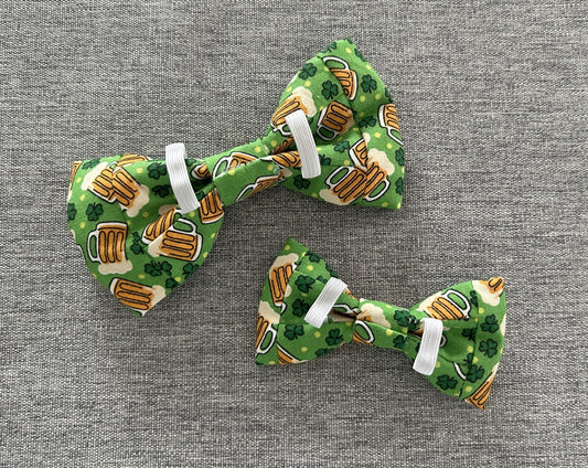 St. Patty's Day Dog Bow tie, Collar Bowtie Pet Accessories