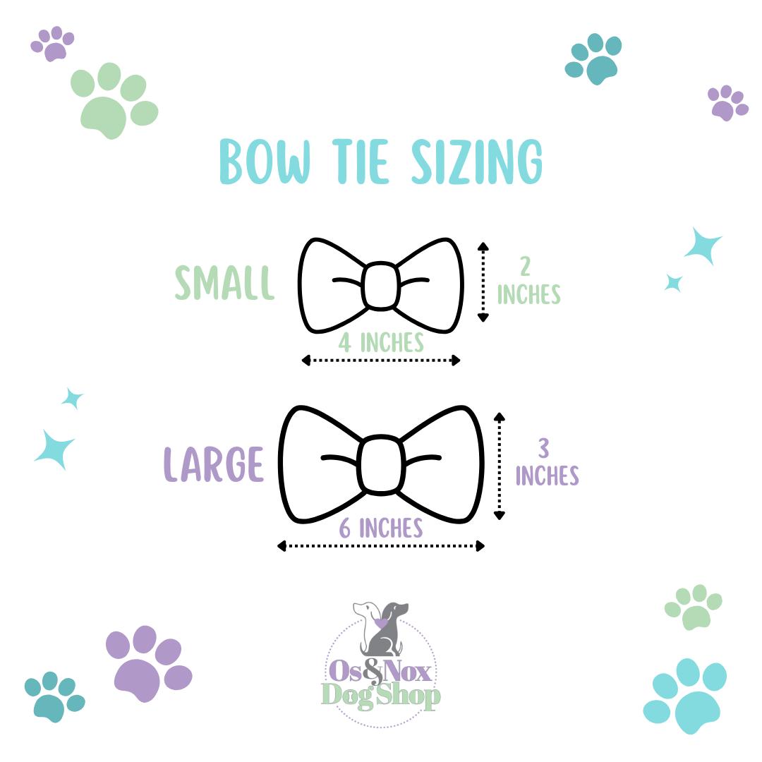 Easter Bunny Dog Bow Tie, Spring Pet Accessories