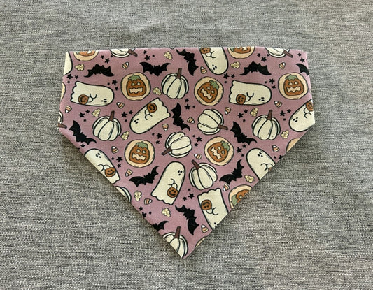 Purple Halloween Bandana