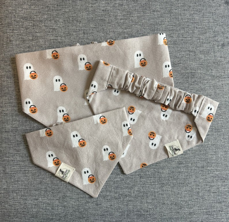 Ghost Trick Or Treat Bandana